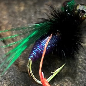 Assortiment de leurres à truites Hunthouse Oem, mouches de pêche à la mouche, mouches <span class=keywords><strong>streamer</strong></span>, appâts de pêche artificiels noués à la main, leurres à insectes - Product Image 1