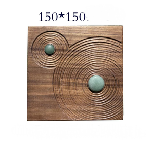 Cong 3D âm thanh khuếch tán tường Bảng điều khiển nội thất gỗ tấm cách nhiệt trang trí trần rắn Walnut gỗ wallboard tấm - Product Image 1