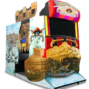 Schieten simulatorgamemachine piratenschip shooting game