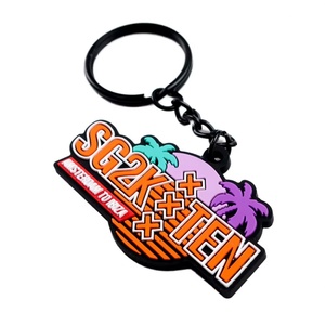 Promotion Gifts Cheap Customized Key Ring Cartoon 2d 3d Plastic Soft Rubber Key Chain Custom Logo Silicone Pvc Keychain - Product Image 1