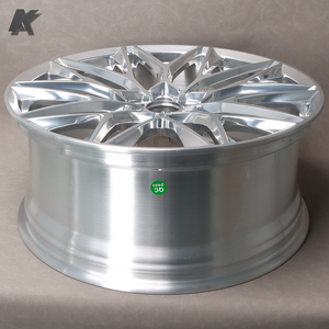 Wangu Custom 1 pieza pulido fino cromo cóncavo forjado rueda P200 P204 llantas de aleación de aluminio para Lamborghini Maserati bmw audi - Product Image 2