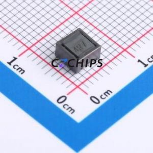 Inducteur de puissance SRR4828A-4R7Y SMD, 4,8x4,8 mm (Inductance : 4,7 µH) (Précision : 30 % Courant nominal : 1,6 A) - Product Image 1