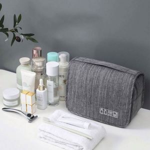 Portable Travel Waterproof Polyester Cosmetic <b>Storage</b> Bag Dry and Wet Separation Hanging <b>Toiletry</b> Wash Bag - Product Image 6