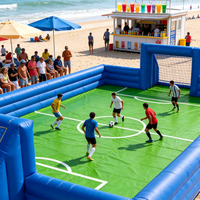 Château gonflable géant en PVC personnalisé avec installation facile, capacité maximale 10 personnes, usage commercial - Marque AirFunPro