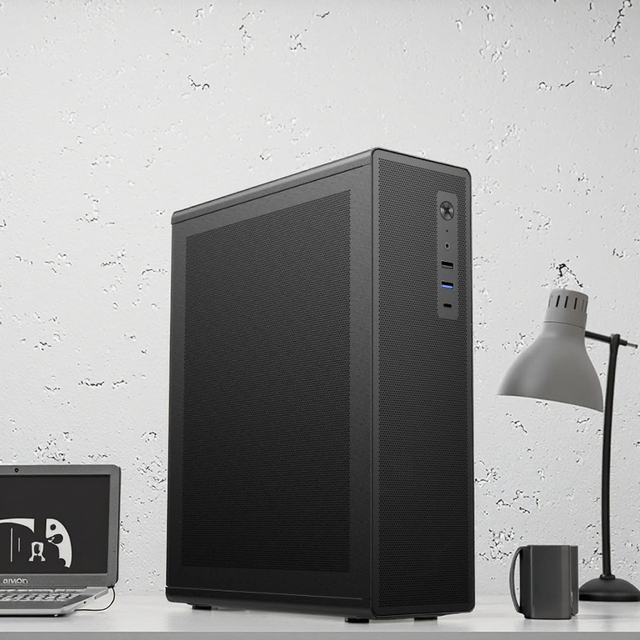 Soeyi New Design Micro Pc case Matx Slim Mini Itx case Casing 2025