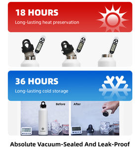 Borraccia Termica RevoMax in Acciaio Inox con Disegni Cartoon e Coperchio Anti-Rotazione Facile da Aprire e Chiudere per Bambini e Adulti - Product Image 5