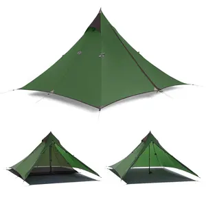 Ultralight One-Person Trekking Pole Tent Easy Setup Waterproof Lightweight Camping Tent For Outdoor Adventures