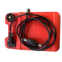 Réservoir de carburant diesel portable en plastique de 24 L avec pompe, nouveaux réservoirs de stockage de carburant marins hors-bord pour moteurs de bateaux, réservoir de transfert de carburant en promotion