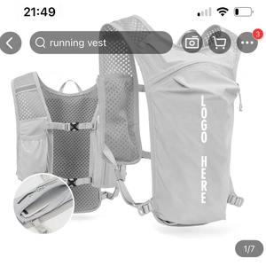 Mochila de Hidratación Personalizada de 5l para Deportes al Aire Libre, Impermeable, de Poliéster, para Correr, Ciclismo, Casual - Product Image 6