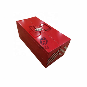 <span class=keywords><strong>Caja</strong></span> <span class=keywords><strong>de</strong></span> <span class=keywords><strong>herramientas</strong></span> <span class=keywords><strong>de</strong></span> 3 capas, portátil y plegable, <span class=keywords><strong>de</strong></span> hierro metálico, con 5 bandejas - Product Image 4