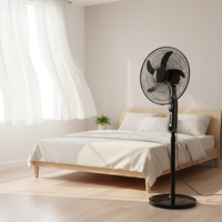16 18 20 pouces Meilleurs nouveaux produits Ventilateur électrique moderne d'hôtel à grande vitesse pour la maison Ventilateur de sol Ventilateur sur pied