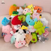 Boneka Hewan Campuran Super Lembut Ukuran 4 inci 7 inci 8 inci, Boneka untuk Mesin Cakar, Jenis Beruang, Gantungan Ransel, Bersertifikat CE