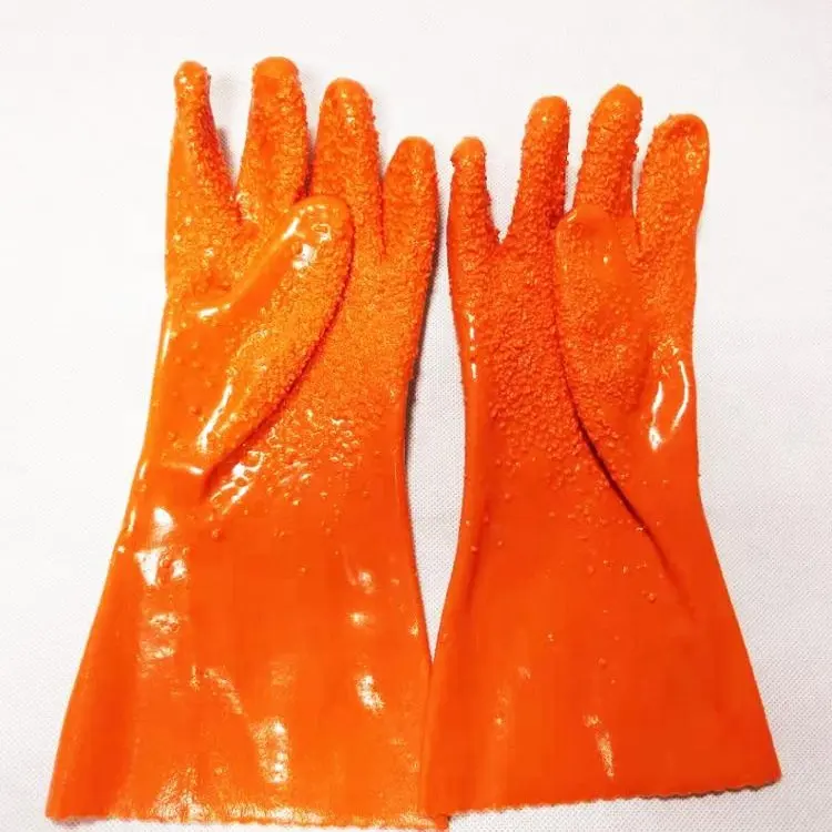 Toptan PVC eldivenleri Patates Soyma Balık bulaşık eldivenleri 35cm