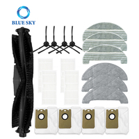 Pièces de rechange pour aspirateur robot compatibles avec Proscenics M7 Pro M8 Pro, kit de filtres, brosse latérale et brosse principale