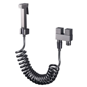 Кран для биде квадратный, латунный, угловой клапан - Product Image 3