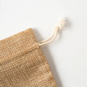 Personnalisé Haute Qualité Jute Hessian Cordon De Jute Sac pour Cadeau Bijoux Fèves De Cacao Sachets - Product Image 4