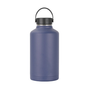 Botella de agua de frasco de viaje de 64 oz con aislamiento grande de metal de acero inoxidable de medio galón - Product Image 3