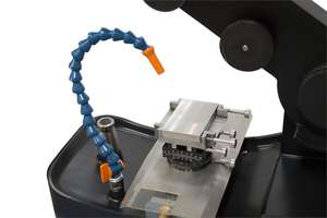 Filo diamantato senza fine sega con micrometro digitale e due angoli di STX-201 del campione regolabile - Product Image 5