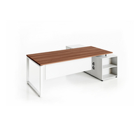Suministro directo de fábrica Explore Workspace XFS Executive Office Escritorio en forma de L Smart Convertible Modular Extensible Metal moderno