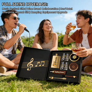 <strong>Whisky</strong> Cocktail Smoker Kit Elegant Wooden Gift Set for Bar Fans - Product Image 5