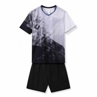 Maßgeschneidertes Badminton Volleyball Tischtennis Trikot Wärmeübertragungsdruck Schnelltrocknend UV-Schutz Atmungsaktives Netzgewebe Slim Fit