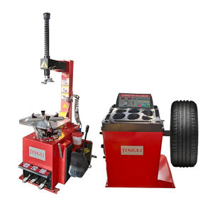 Jingli One Stop Full Set Workshop Garage <span class=keywords><strong>Equipment</strong></span> 3d Vierwieluitlijning Band Oplossing Band Balancer Bandenwisselaar Combo - Product Image 5