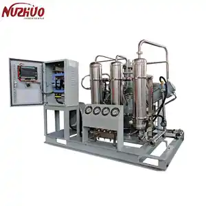 NUZHUO industrieller Gebrauch vollständig ölfreier Sauerstoffkompressor O2 Booster für Zylinderfüllung