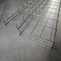 Bac à câbles en treillis métallique en acier inoxydable pour centre de données et ferme solaire – Système de paniers à câbles