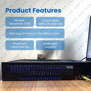 Trang trại điện thoại Hub Box nhiệm vụ quản lý đạt được hàng loạt tự động hóa hoạt động trang trại 20 cái bảng điện thoại hộp với im lặng trục quạt làm mát - Product Image 2