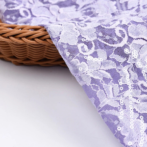 Vải Ren Gạc Thêu Hoa Oải Hương Vải Lưới Thêu Hoa Tuyệt Đẹp Cho Áo Choàng Cô Dâu, Vũ Hội, Thời Trang Cao Cấp - Product Image 2