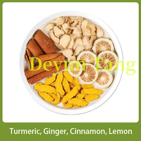 Sachets de thé santé YMCAILI au curcuma, gingembre et cannelle 2g* 20 sachets Thé au curcuma de qualité supérieure, activité antioxydante