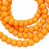 Câble de charge de téléphone à perles orange 4 en 1, multi-connecteurs USB Type C, cordon de charge et de transfert de données pour iPhone et Android