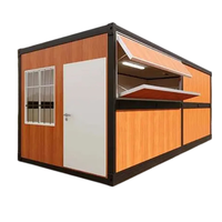 Maison préfabriquée résistante aux catastrophes, conteneur pliable, unité d'isolation médicale d'urgence portable