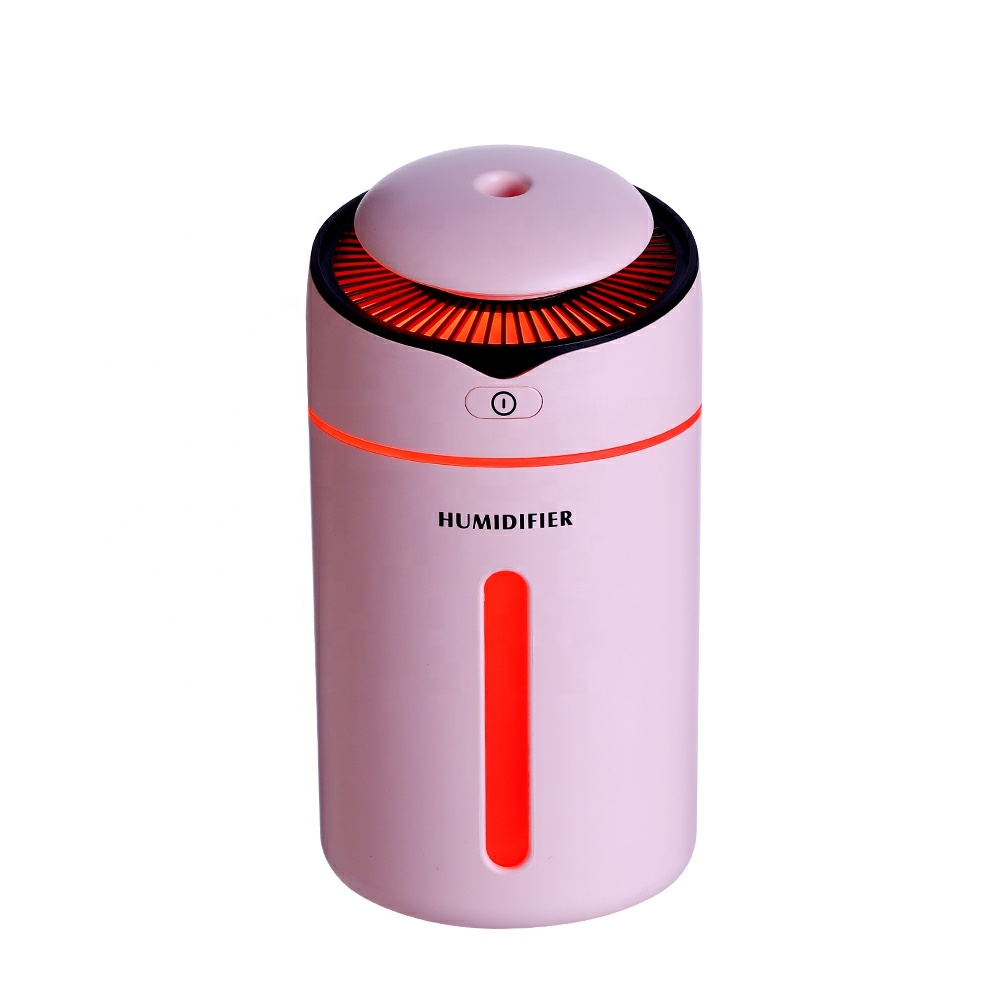 2026 Smart Cordless Nebulizing Diffuser Colorful Light LED Portable Tabletop Aroma Humidifier 300ml