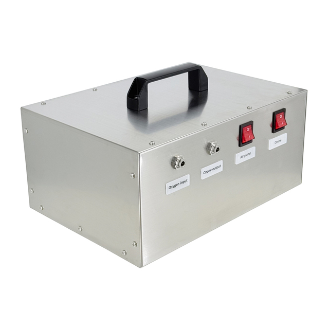 OZOTK Portable Stainless Steel Ozone Generator 10G for Household Water Disinfection