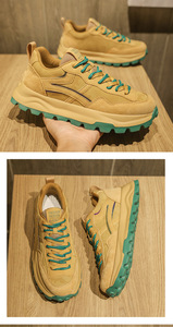 Zapatillas Deportivas Retro para Hombre, Transpirables, Diseño Casual para Primavera, Verano y Otoño, con Puntera Gruesa y Suave, Malla, Goma y Plantilla de PU - Product Image 5