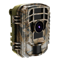 Mini caméra de chasse 1080P vidéo 36MP thermique pour la faune en extérieur, temps de déclenchement de 0,4 seconde, vision nocturne, étanche IP66