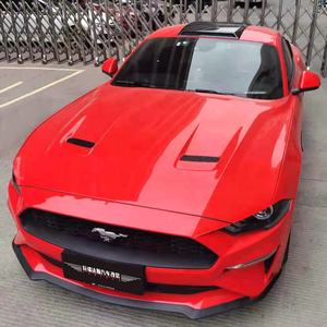 Exclusivo para Ford Mustang 2018-2023, Toma de Aire de <span class=keywords><strong>Techo</strong></span> de Fibra de Carbono, Pieza Decorativa para Carrocería, para Autos con Especificaciones Estadounidenses - Product Image 6