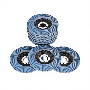 เครื่องขัดกระดาษทรายแบบล้อขัดผ้าทรายเคลือบตาข่าย สำหรับขัดเหล็กกล้าไร้สนิม/โลหะ รูปทรงกลม - Product Image 1