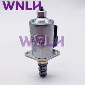 Vanne solénoïde proportionnelle hydraulique WNLH KDRDE5K-50/30C50-143 6059 2362 pour pièces de vanne de commande d'excavatrice SK200-8 SK350-8 - Product Image 4