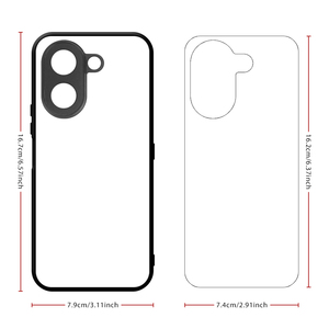 Funda de Teléfono Personalizable al por Mayor para Sublimación 2D en TPU para <span class=keywords><strong>Honor</strong></span> Play <span class=keywords><strong>80</strong></span> Plus, Impresión por Transferencia Térmica, <span class=keywords><strong>Precio</strong></span> de Fábrica - Product Image 2
