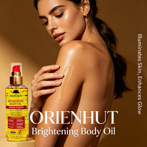 Aceite corporal iluminador OREE HUT con aceite esencial blanqueador Active Caviar Drip de 300 ml (300 ml) - Product Image 1