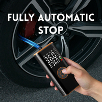 Cheap Prices Hot Sale Portable Air Compressor Tire Inflator ABS Material Digital Display Fast Inflate Emergency Light