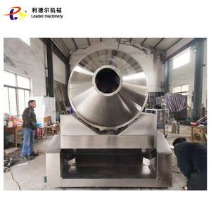 Miscelatore di farina di zenzero con miscelatore di granuli di movimento bidimensionale da 500 litri con tamburo rotante in vendita - Product Image 3