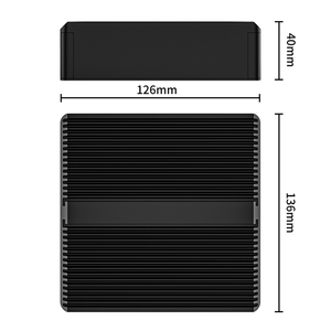 Celeron J6412/J6413 <span class=keywords><strong>CPU</strong></span> Công Nghiệp Mini PC Nhôm Hộp 4X I226 2.5Glan Tường Lửa Máy Chủ Win11 Ubuntu Mini PC Máy Tính 4G 5G Sim - Product Image 6