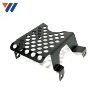 Support de batterie personnalisé pour tondeuse à gazon YW Hardware, couvercle de moteur, estampage et pliage de tôle, pièces de tondeuse à gazon ODM OEM