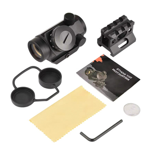 Visor de punto rojo de aluminio resistente al agua a prueba de golpes de 1 pulgada Con montaje vertical a prueba de niebla 1x25mm Miras y accesorios de caza Reflex - Product Image 3