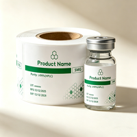 Étiquettes personnalisées haut de gamme en vinyle PVC de 3 ml et 10 ml, imperméables, résistantes à la chaleur, respirantes, à forte adhérence pour huiles essentielles et produits de beauté