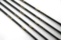 Flèches en carbone pur Pinals pour la chasse à l'arc recurve et à l'arc composé, ID 5,8 mm, 31 pouces, Spine 300