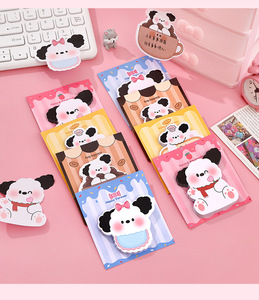 Novedades Papeleria Cute <span class=keywords><strong>Dog</strong></span> <span class=keywords><strong>Sticky</strong></span> <span class=keywords><strong>Notes</strong></span> Kawaii <span class=keywords><strong>Sticky</strong></span> <span class=keywords><strong>Notes</strong></span> Estudiante Papelería Mensajes en forma de nota adhesiva - Product Image 5